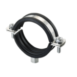 Abrazadera isofonica reforzada inoxidable A-2 48 mm. 1-1/2" (M8+M10)