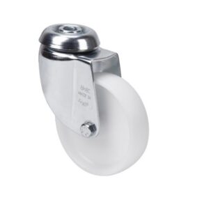 Rueda polipropileno-plastico giratoria  Alex diametro 100 mm. modelo 1-0222