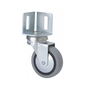 Rueda goma giratoria  Alex diametro 40 mm. modelo 1-0223