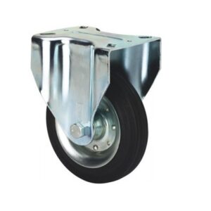 Rueda goma fija  Alex diametro 125 mm. modelo 2-0228