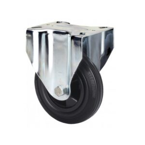 Rueda goma fija  Alex diametro 100 mm. modelo 2-1002