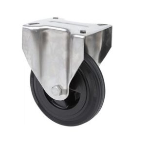 Rueda goma fija  Alex diametro 160 mm. modelo 2-1187