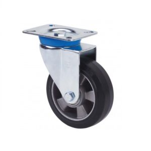 Rueda goma giratoria  Alex diametro 200 mm. modelo 2-1994