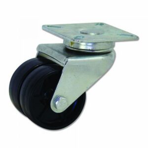 Rueda giratoria plastico Gayner diametro 50 mm. BDPG2 050 PLL2 codigo 29-220