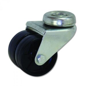 Rueda giratoria plastico Gayner diametro 50 mm. BDTG2 050 PLL2 codigo 29-200