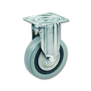 Rueda giratoria goma Gayner diametro 60 mm. BPF3 060 PGL3 codigo 33-79