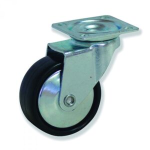 Rueda giratoria caucho Gayner diametro 40 mm. BPG1 040 PCL1 codigo 24-062