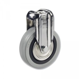 Rueda fija goma Gayner diametro 125 mm. BTF3 125 PGL3 codigo 33-73/4