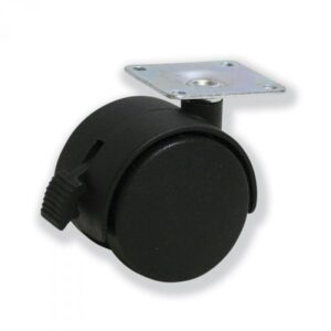 Rueda mobiliario pletina Gayner diametro 40 mm. DPG1 040-FS codigo 20-41-FS