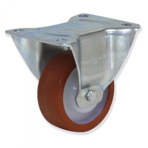 Rueda giratoria con freno poliuretano Gayner diametro 125 mm. FIPG4 125 NPX4-FD codigo 34-902/16-FD - Imagen 1