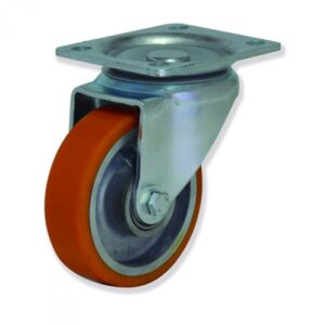 Rueda giratoria caucho Gayner diametro 100 mm. MPG4 100 PCAB4 codigo 34-092/04