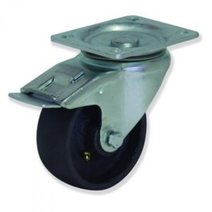 Rueda giratoria poliuretano Gayner diametro 100 mm. FITG4 100 NPL5 codigo 34-900/10