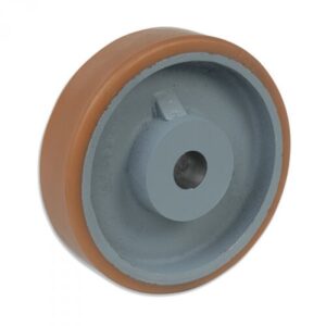 Rueda vulkollan Gayner diametro 100 mm. 100 HVL5/30 codigo 17-706