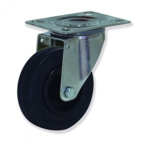 Rueda giratoria goma Gayner diametro 80 mm. MIPG4 080 PGL4 codigo 34-102/06 - Imagen 1