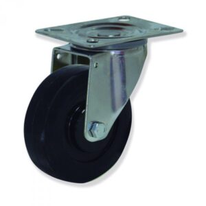 Rueda giratoria termocaucho Gayner diametro 100 mm. MIPG4 100 TCT4 codigo 34-102/268