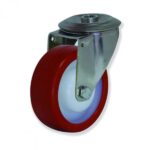 Rueda fija goma Gayner diametro 80 mm. MIPF4 080 PGL4 codigo 34-103/06