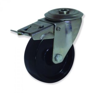 Rueda fija poliuretano Gayner diametro 100 mm. MIPF4 100 NPX4 codigo 34-103/36