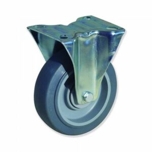 Rueda fija caucho Gayner diametro 100 mm. MPF4 100 PCEB4 codigo 34-093/12 - Imagen 1