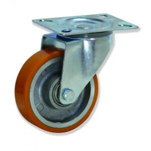 Rueda giratoria poliuretano Gayner diametro 100 mm. MPG4 100 APB4 codigo 34-092/99