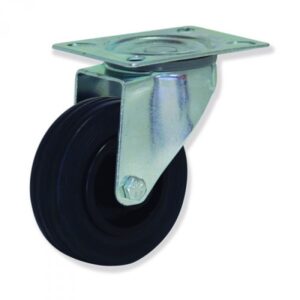 Rueda giratoria goma Gayner diametro 80 mm. MPG4 080 PGL4 codigo 34-090/3 - Imagen 1