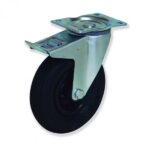 Rueda giratoria con freno neumatica Gayner diametro 200 mm. MPG4 200 PNR3-FD codigo 34-098/0-FD