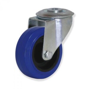 Rueda giratoria caucho Gayner diametro 80 mm. MTG4 080 NCR4 codigo 34-080/31 - Imagen 1