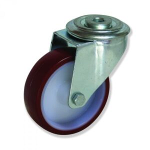 Rueda giratoria poliuretano Gayner diametro 125 mm. MTG4 125 NPL4 codigo 34-084/62 - Imagen 1