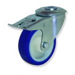 Rueda giratoria con freno superlast Gayner diametro 125 mm. MTG4 125 NSR4-FD codigo 34-084/74-FD