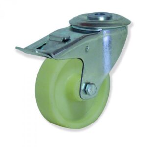 Rueda giratoria con freno termonyl Gayner diametro 150 mm. MTG4 150 TLL5-FD codigo 34-086/20-FD