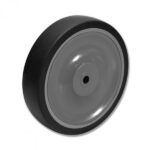 Rueda caucho Gayner diametro 125 mm. 125 PCB3 codigo 10-14/6