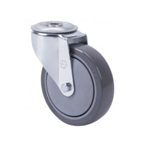 Rueda poliuretano giratoria  Alex diametro 100 mm. modelo 2-2022 - Imagen 1