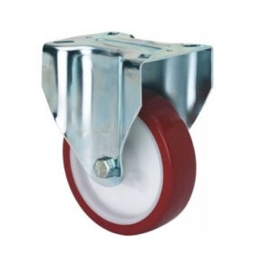 Rueda poliuretano fija  Alex diametro 80 mm. modelo 2-4202