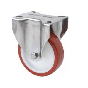 Rueda poliuretano fija  Alex diametro 80 mm. modelo 376963