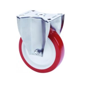 Rueda poliuretano fija  Alex diametro 80 mm. modelo 2-3095