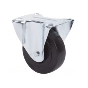 Rueda goma fija  Alex diametro 125 mm. modelo 2-1014
