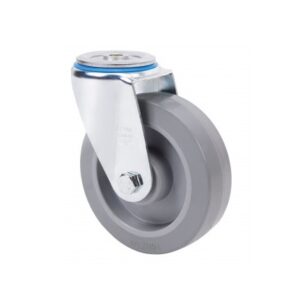 Rueda goma giratoria  Alex diametro 80 mm. modelo 2-4067 - Imagen 1