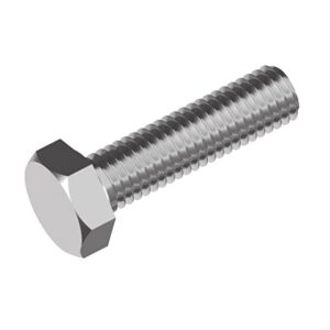 Tornillo acero zincado DIN-933 M-4x40 mm. - Imagen 1