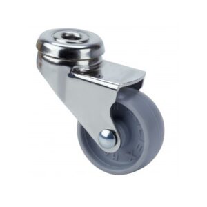Rueda polipropileno-plastico giratoria  Alex diametro 60 mm. modelo 1-0721