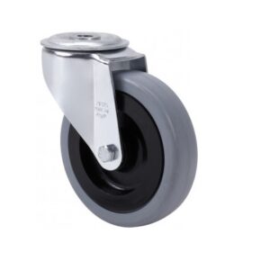 Rueda goma giratoria  Alex diametro 100 mm. modelo 2-4139