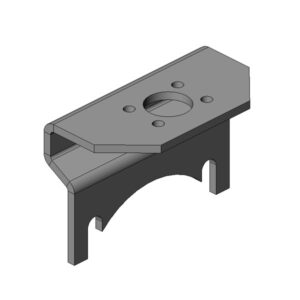 Kit soporte actuador neumático  Inoxpa VM. DN-38-40-1-1/2"