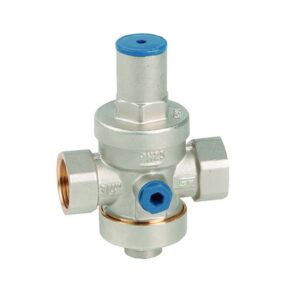 Valvula reductora de presion a piston laton niquelado con rosca 3" PN-25 - Imagen 1