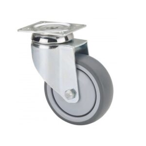Rueda goma giratoria  Alex diametro 100 mm. modelo TW0061