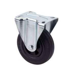 Rueda goma fija  Alex diametro 125 mm. modelo TW0260