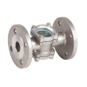 Mirilla de turbulencia doble cristal a/inox. A-316 con bridas DN-40 PN-16 - Imagen 1