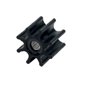 Impulsor bomba  Yunk A-2/A-5 Inox-sanitaria 6 palas diámetro 39 mm. esp. 19 mm. eje 10 mm. codigo 40023