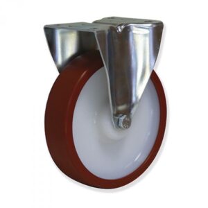 Rueda fija poliuretano Gayner diametro 200 mm. MPF5 200 NPB5 codigo 35-049/1