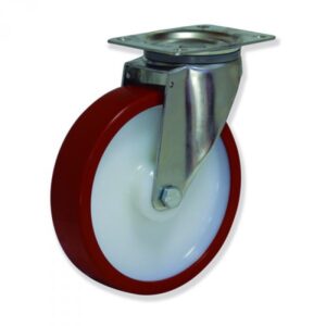 Rueda giratoria poliuretano Gayner diametro 125 mm. MIPG5 125 NPX5 codigo 35-316 - Imagen 1