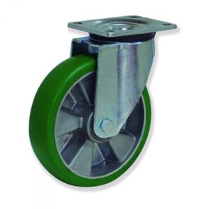 Rueda giratoria poliuretano Gayner diametro 160 mm. KPG5 160 AEBB5 codigo 35-518/4 - Imagen 1