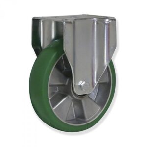 Rueda fija poliuretano Gayner diametro 200 mm. KPF5 200 AEBB5 codigo 35-593/4