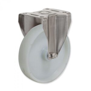 Rueda fija nylon Gayner diametro 200 mm. KIPF5 200 NYL5 codigo 35-873